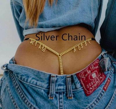 Customized Thong Waist Chain Body Chain Fendax 7