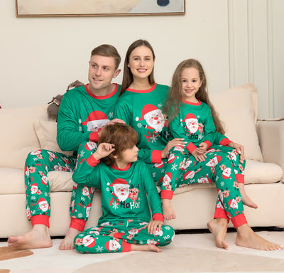 Family Christmas PJs Sets Santa Claus