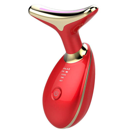 EMS Thermal Neck Lifting And Tighten Massager Electric Microcurrent Wrinkle Remover Fendax 0