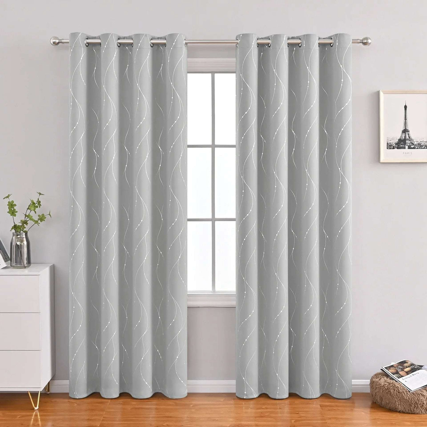Modern Minimalist Furnishings Decorative Blackout Curtains Fendax 0