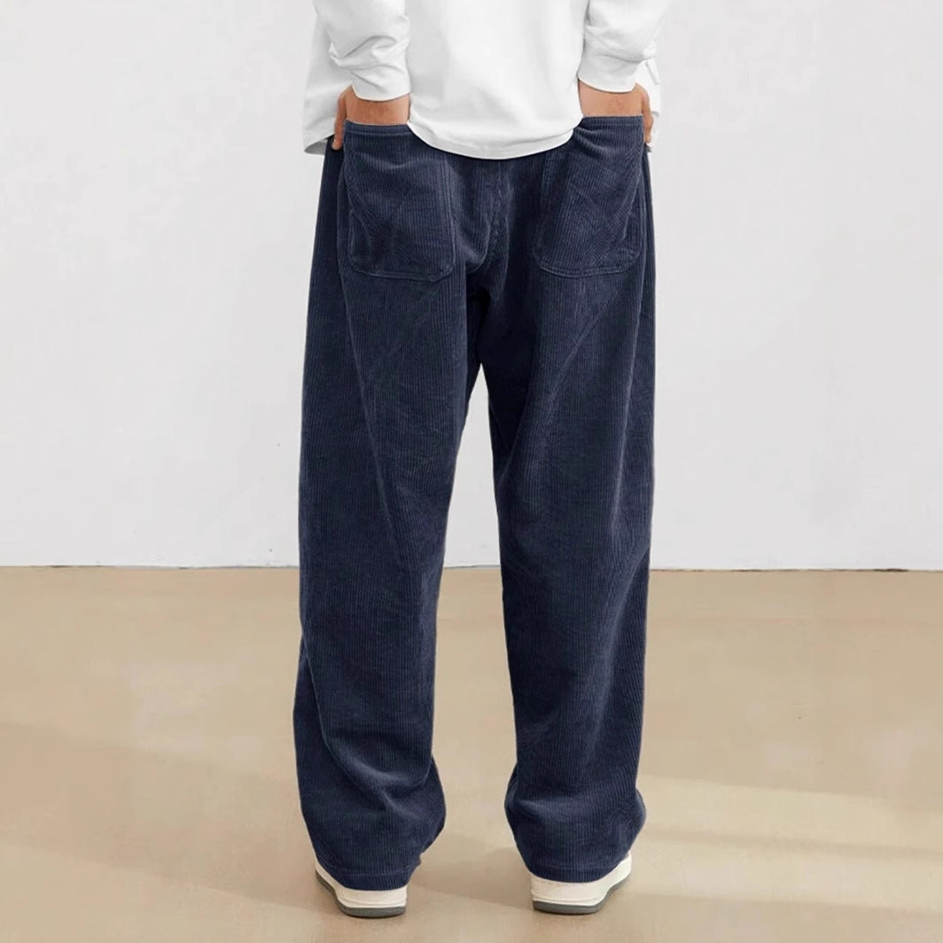 Loose Wide Leg Draping Casual Pants