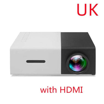 Portable Projector 3D Hd Led Home Theater Cinema HDMI-compatible Usb Audio Projector Yg300 Mini Projector Fendax 0