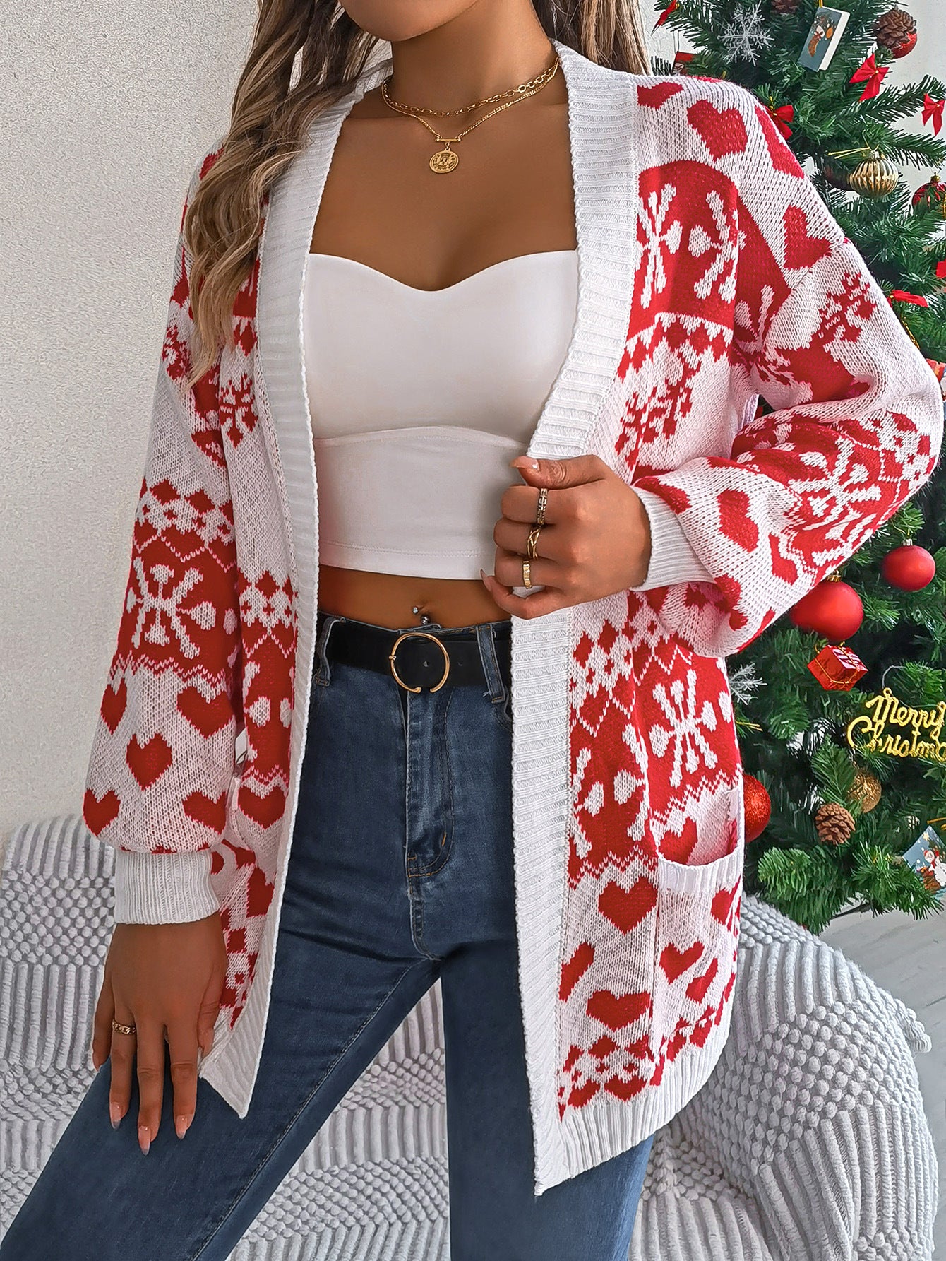 Christmas Women's Cardigan Knitwear