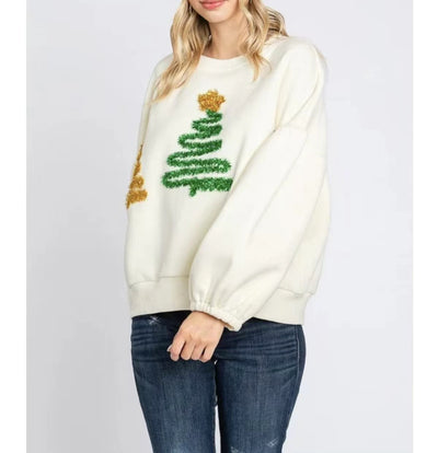 Christmas Casual Pullover Long Sleeve Sweater