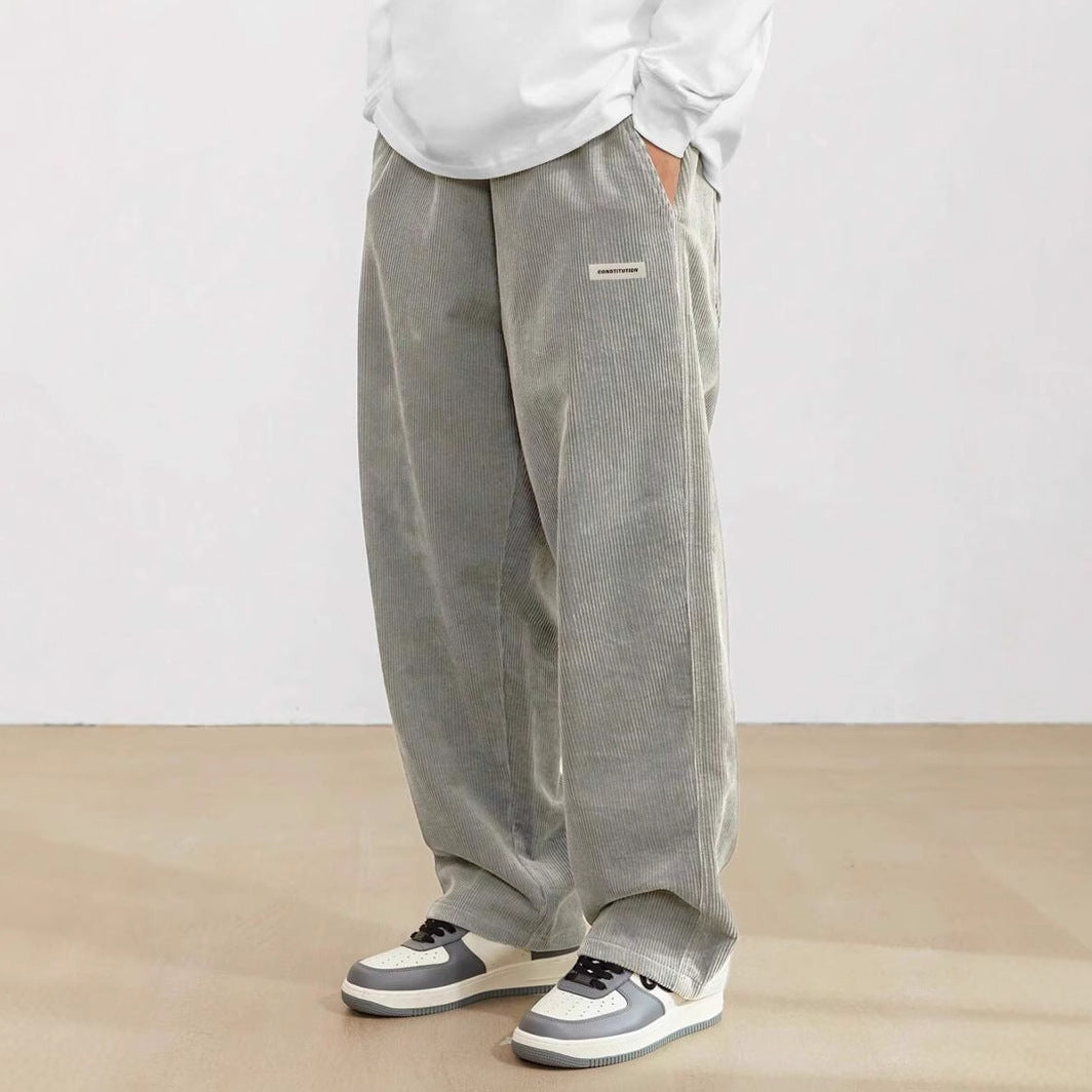 Loose Wide Leg Draping Casual Pants