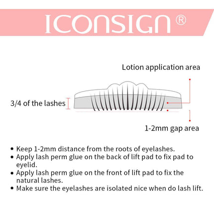 Dropshipping ICONSIGN Lash Lift Kit Lash Lifiting Eyelash Perming Kit Lash Curling Enhancer Eyes Makeup Tools Fendax 5