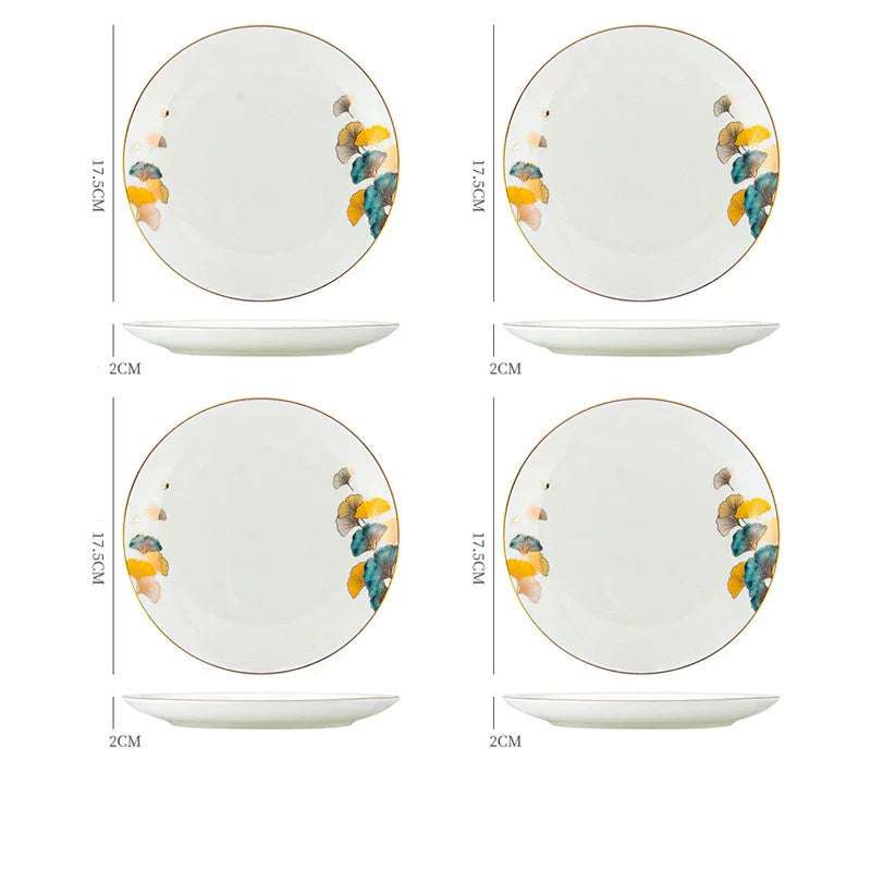 Dinner Plates Ceramic Steak Plate Web Porcelain Fendax 0