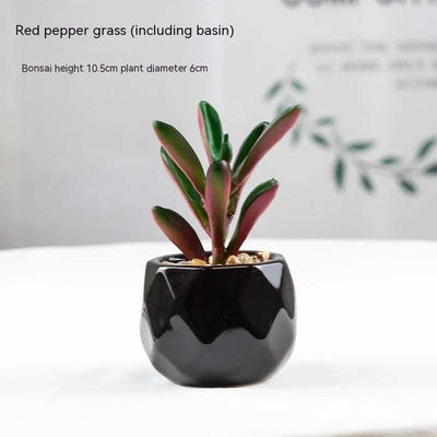 Artificial Green Plant Succulent Artificial Plant Home Furnishings Fendax 0