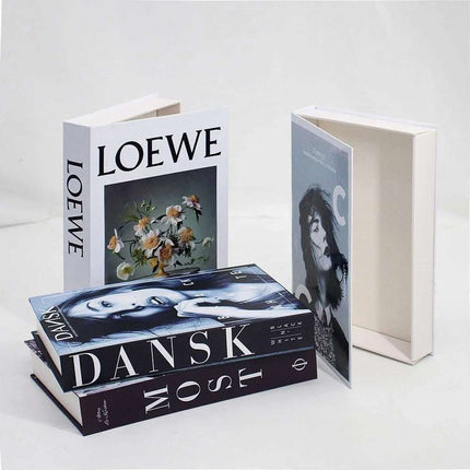 Fashion Fake Books For Decoration Storage Luxury Decorative