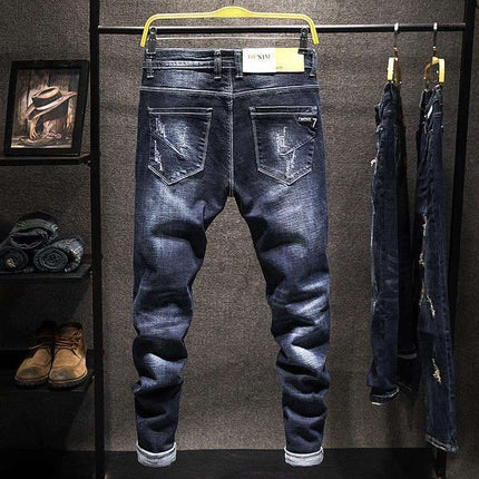 Fashion Slim-fitting Simple Men's Clothing Skinny Pants Fendax 0