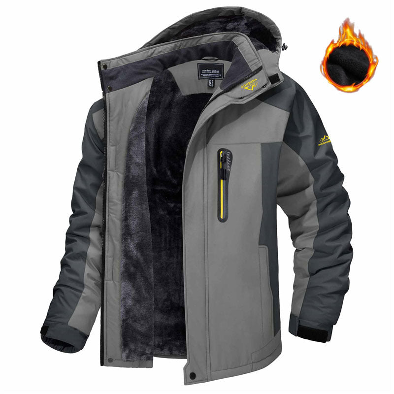 Long Sleeved Windproof Ski Jacket