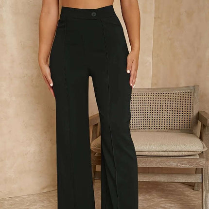 Fashion Personality Female Straight Flare Pants