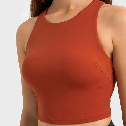 Women's Shock-proof Sports Vest With Chest Pad