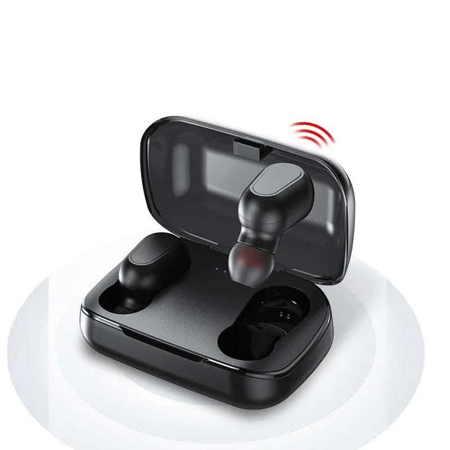 Mini Bluetooth Wireless Headphones 5.0 Double Earbuds Fendax 0