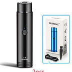2pcs Black / USB