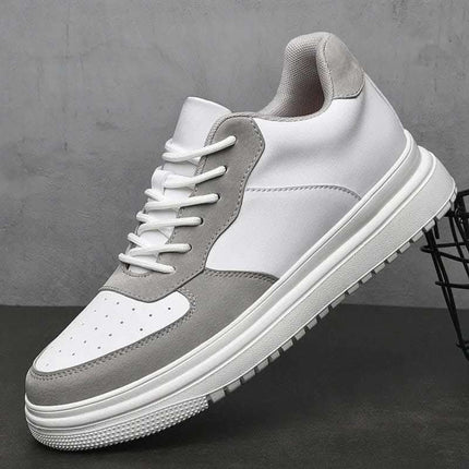 Summer Breathable Invisible Height Increasing Insole Men's Spring Soft Bottom Skateboard Shoes Fendax 0