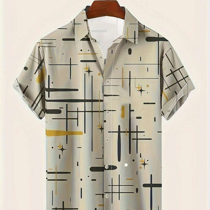 Fashion Printed Shirt Summer Menswear Printing Fendax 0