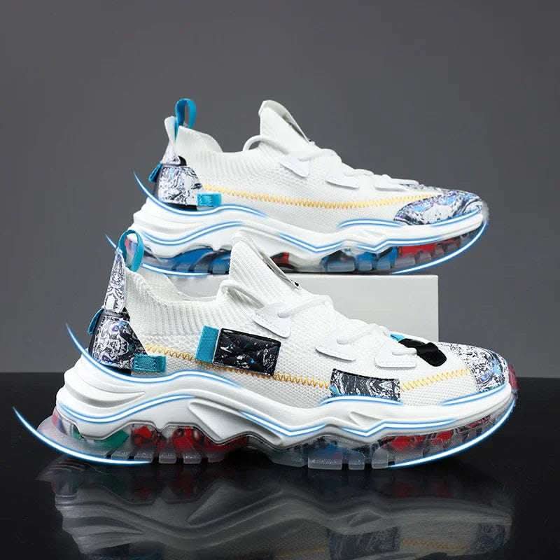 Flyknit Platform Dad Shoes Casual Sports Fendax 0