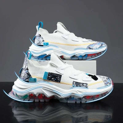 Flyknit Platform Dad Shoes Casual Sports Fendax 0