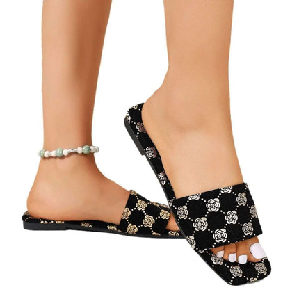 Summer Fashion Outdoor Fairy Style Flat Slippers Fendax 0