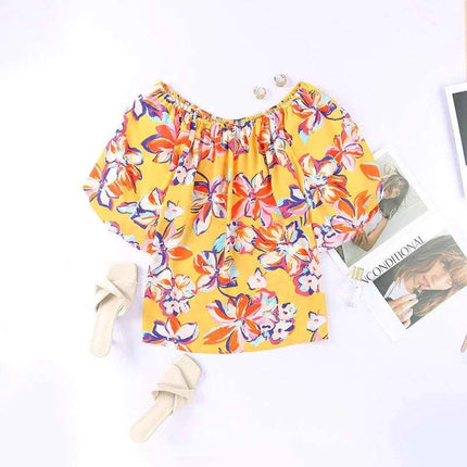 Women's Summer New Fashion Chiffon Pullover Shirt Fendax 0