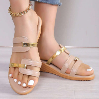 Summer Casual Women's Fashion Wedge Platform Slippers Fendax 0