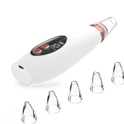 Blackhead Pore Vacuum Cleaner Nose Cleanser Blackheads Remover Blackhead Acne Removal Button Face Suction Beauty Skin Care Tool Fendax 0