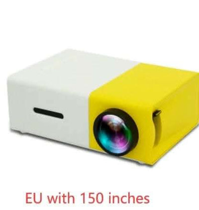 Portable Projector 3D Hd Led Home Theater Cinema HDMI-compatible Usb Audio Projector Yg300 Mini Projector Fendax 0