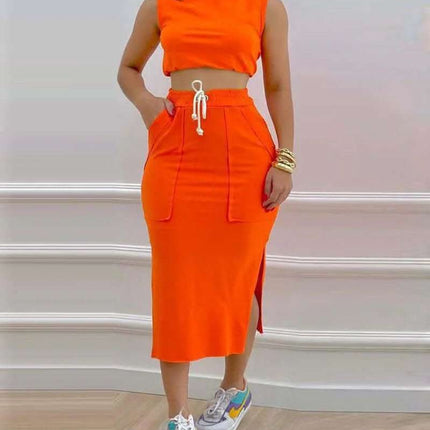 Fashion Casual Urban Leisure Women's Clothing Skirts Suit Fendax 0
