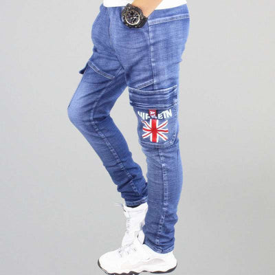 Boys Casual Pants Straight Stretch