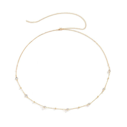 Fashion Alloy Chain Pentagram Waist Chain Fendax 0