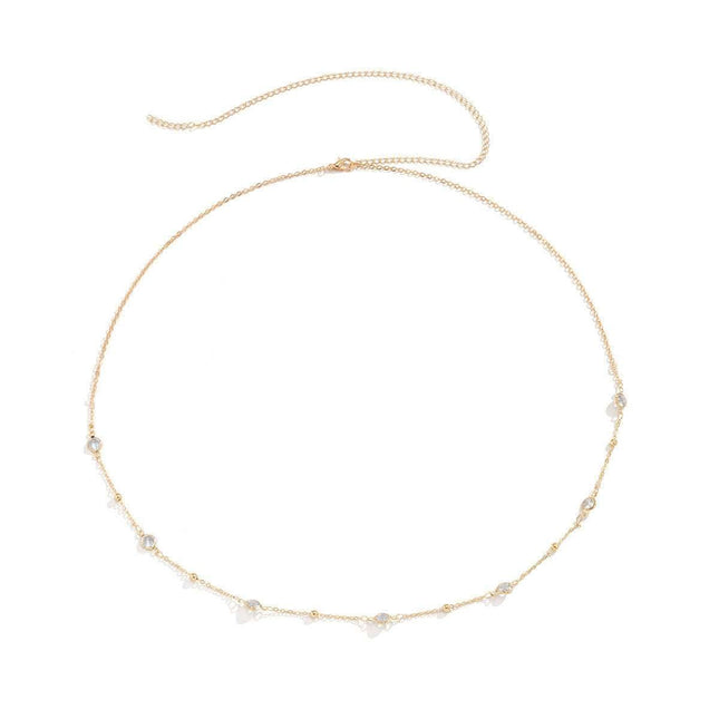Fashion Alloy Chain Pentagram Waist Chain Fendax 0