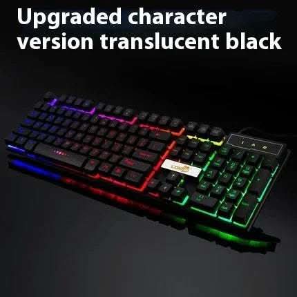 Industry gaming keyboard glowing usb cable gaming keyboard Fendax 0
