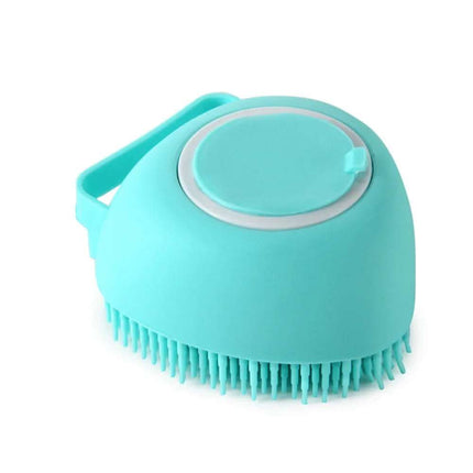Silicone Dog Bath Massage Gloves Brush Pet Cat Bathroom Cleaning Tool Comb Brush For Dog Can Pour Shampoo Dog Grooming Supplies Fendax 0