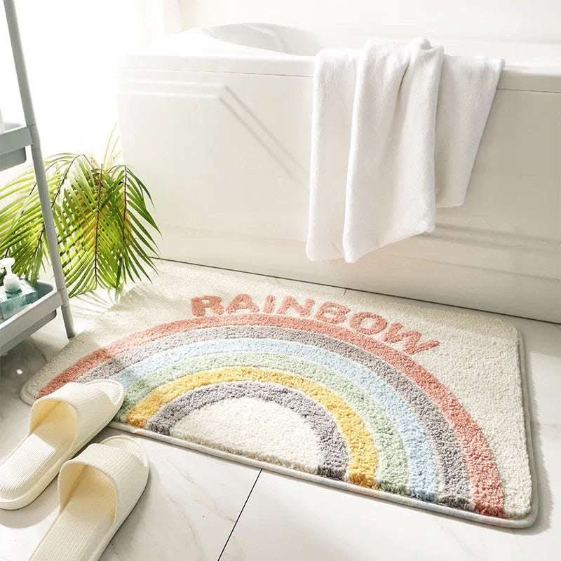 Bathroom Absorbent Floor Mats For Bathroom Non Slip Mats Fendax 0