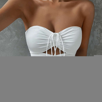 Boob Wrap Sexy Cutout Mini Top With A Top Top