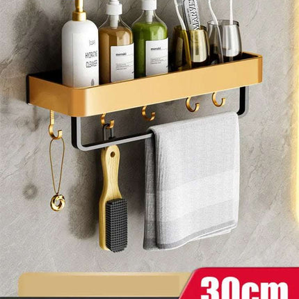 Bathroom Perforated Towel Storage Rack Fendax 0