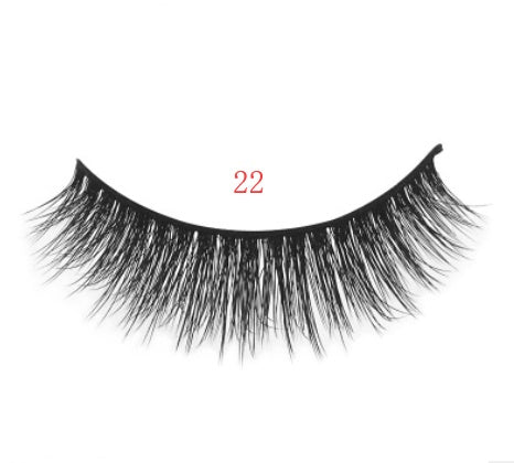 3 pairs of natural false eyelashes