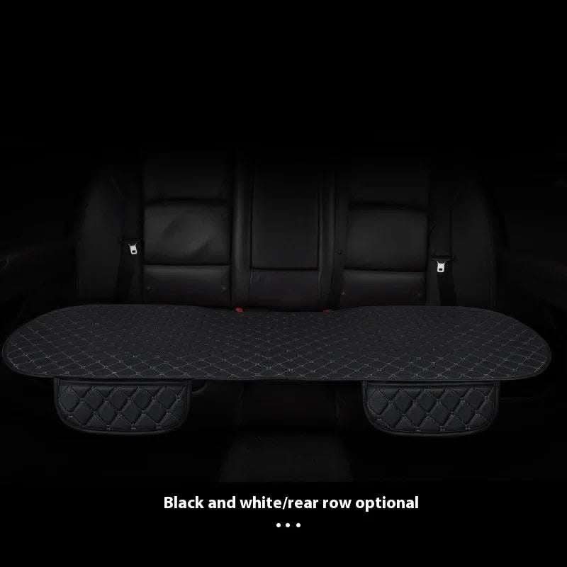 Car Seat Cushion Leather Single Non-slip Non-backrest Three-piece Set Car Mats Factory Delivery Fendax 0