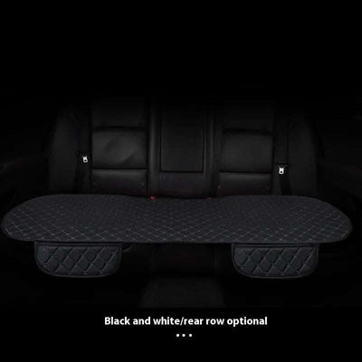 Car Seat Cushion Leather Single Non-slip Non-backrest Three-piece Set Car Mats Factory Delivery Fendax 0