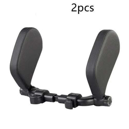 Car headrest pillow Sleep Adjustable Side Car Soft Travel Seat Headrest Auto Leather Support Neck Pillow Cushion car accessories Fendax 0