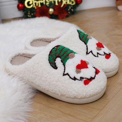 Cute Cartoon Santa Claus Home Slippers