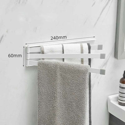 Nordic Bathroom Non-perforated Towel Rack Bathroom Fendax 0