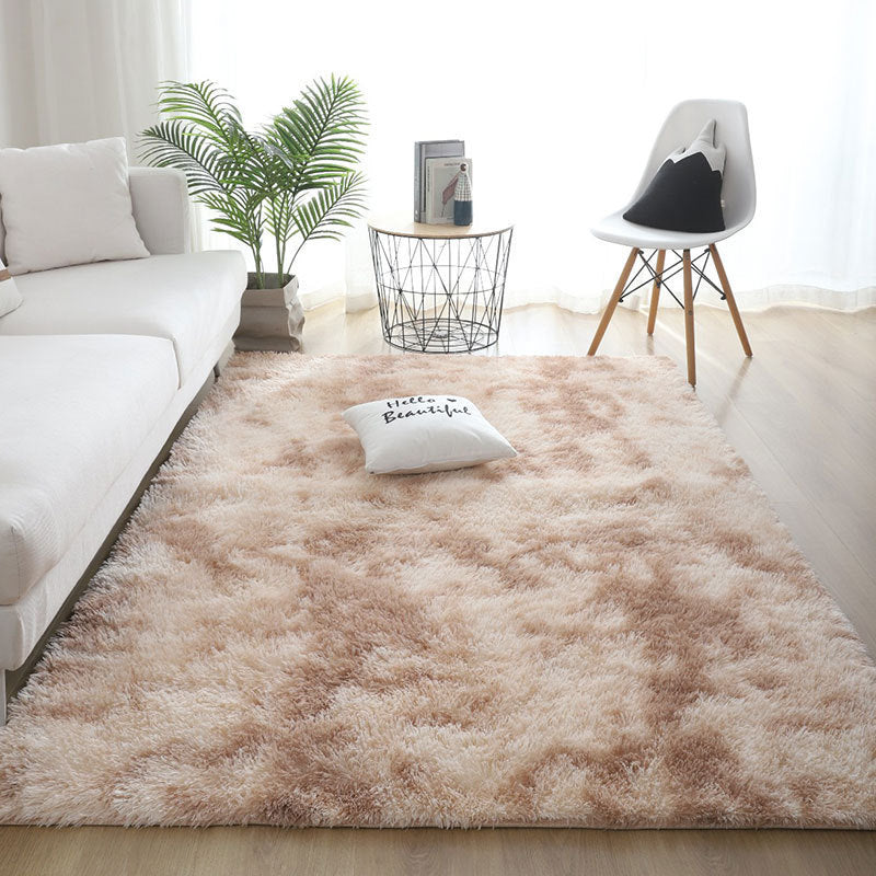 Living Room Plush Tie-dyed Carpet