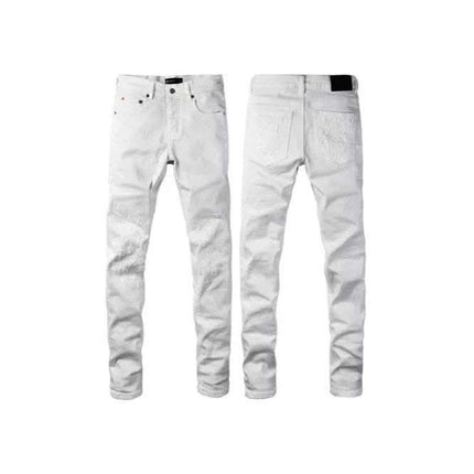 High Street Jeans Black Slim Fit Stretch Skinny Men Fendax 0