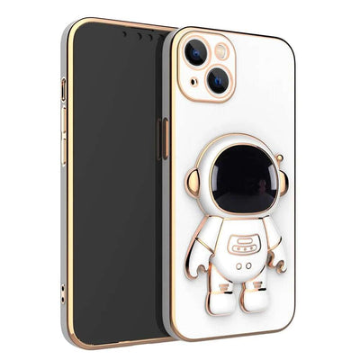 3D Astronaut Phone Case Anti-Drop Electroplating Bracket Fendax 0