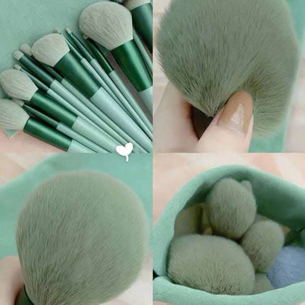 13Pcs Makeup Brush Set Make Up Concealer Brush Blush Powder Brush Eye Shadow Highlighter Foundation Brush Cosmetic Beauty Tools Fendax 0