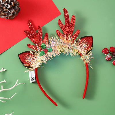 Christmas Hair Band Glowing Headband