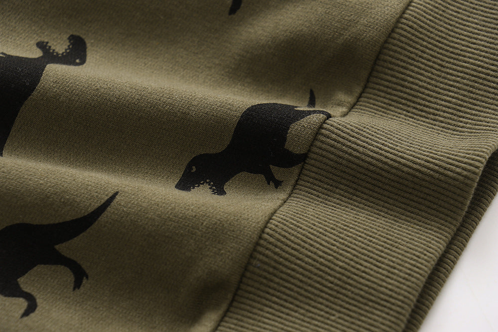 Long Sleeve Boy Cartoon Cotton Sweater