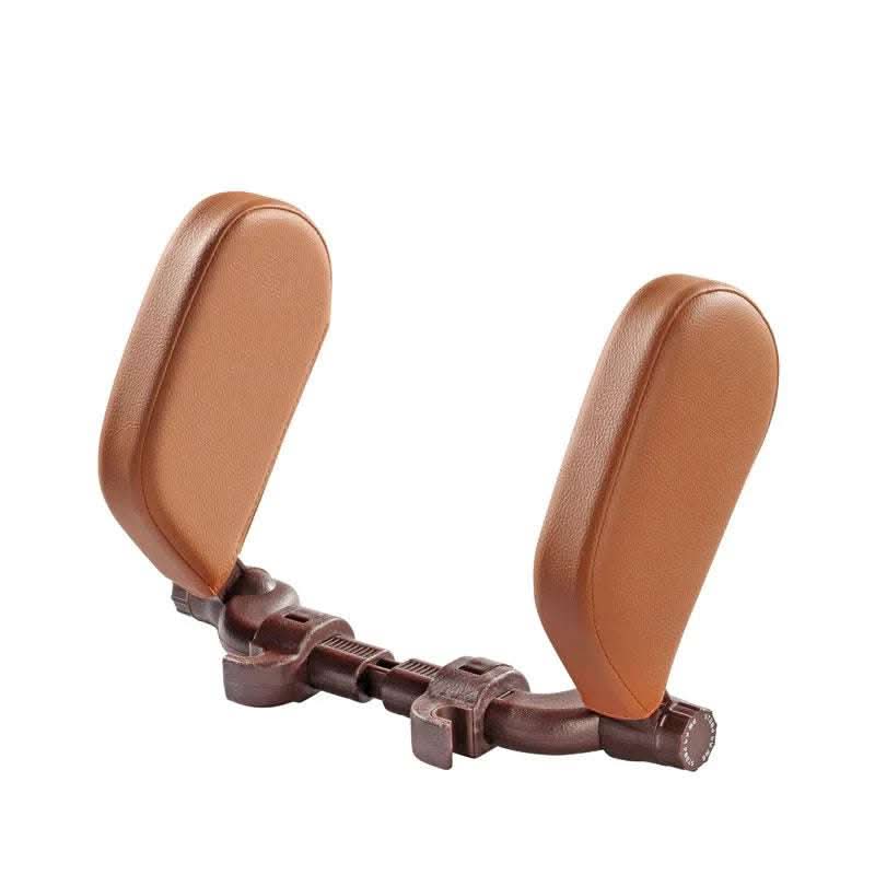 Car headrest pillow Sleep Adjustable Side Car Soft Travel Seat Headrest Auto Leather Support Neck Pillow Cushion car accessories Fendax 0
